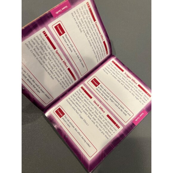 Yu-Gi-Oh Trading‎ Card Game Official Handbook English Version 8.0 1996 EUC - Picture 3 of 4